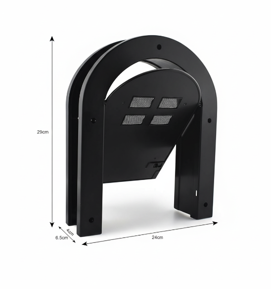 Chatière avec dimensions 