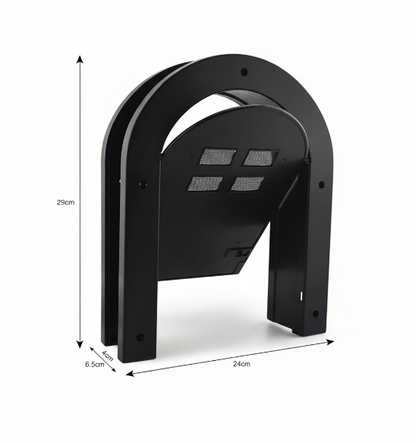 Chatière avec dimensions 