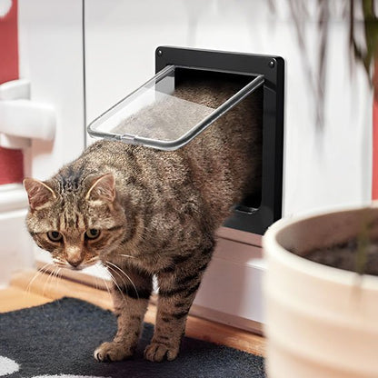 Chatière chat vue complète