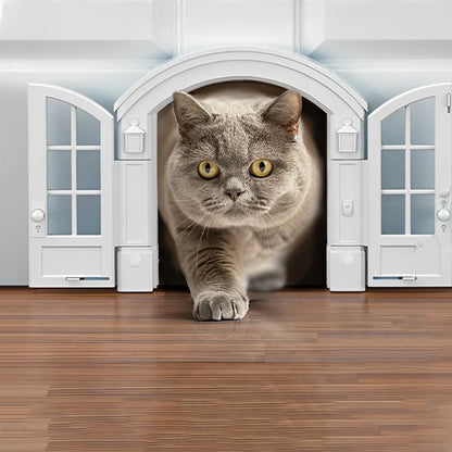  "Système sécurité chatière 4 positions"