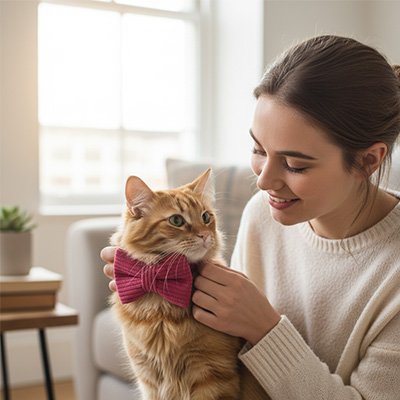  Collier chat avec grelot - Ajustement
