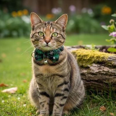 Détail collier chat Minou loft qualité premium