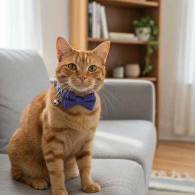 Collier pour chat élégant 