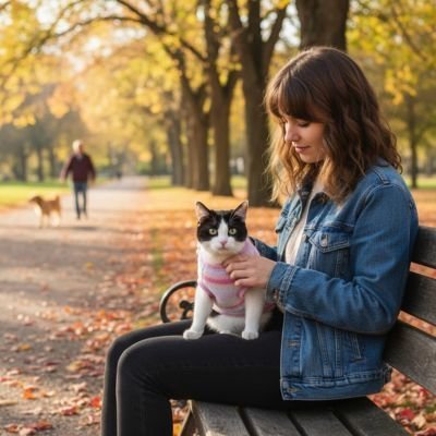 Pull pour chat automne hiver léger et confortable
