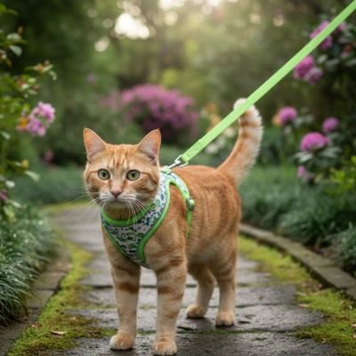 Harnais chat Minou LOft™| Sécuripromenade