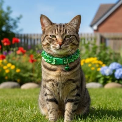 Collier pour chat Minou loft - Détail du design élégant. 