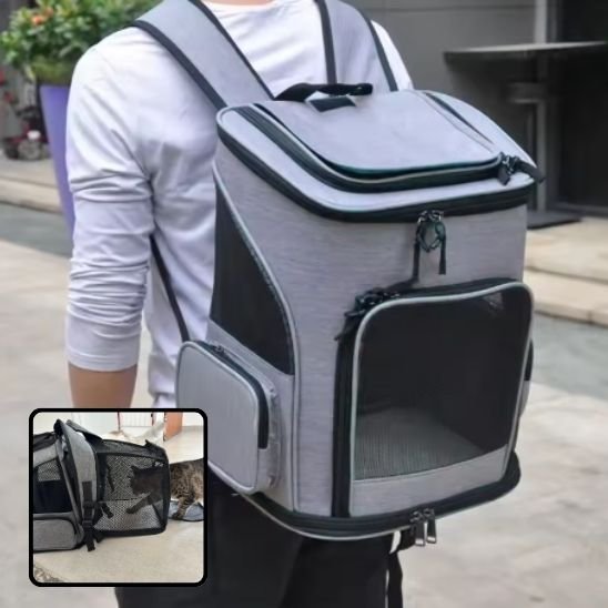 Sac à dos chat ergonomique