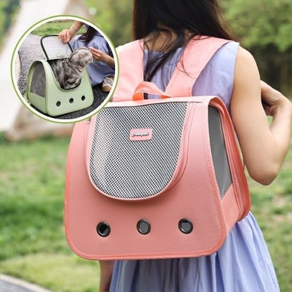 Sac à dos chat rose qualité premium