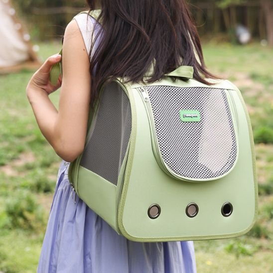 Sac à dos chat avec ouvertures aération
