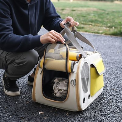 Sac de transport pour Chat pliable avec bandoulière